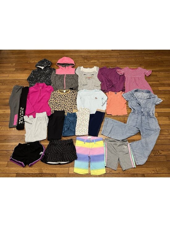 Under Armour Other - Girls Crewcuts Justice and More! Youth Size Small 5/6-7/8 Clothing Lot 22PCS!